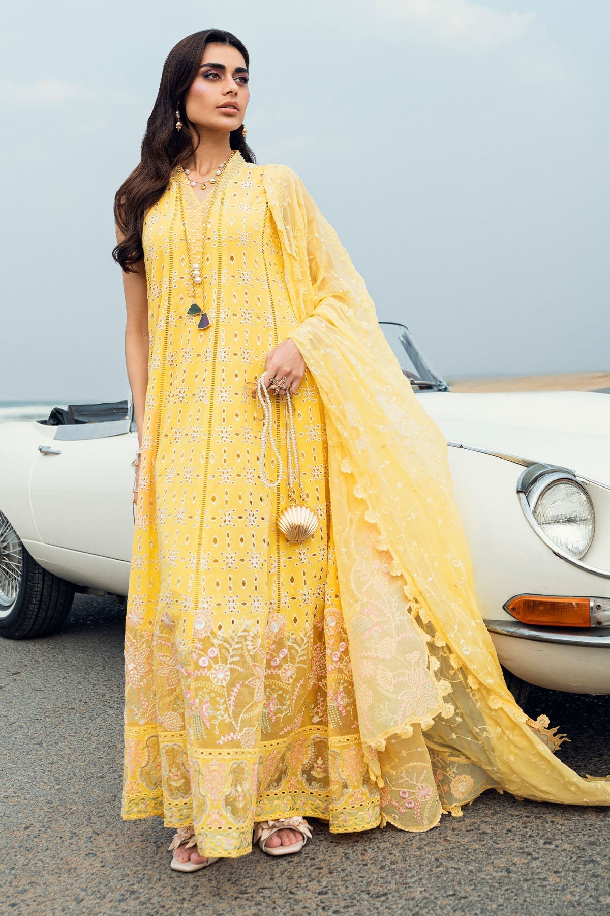 Nureh | Khuwab Luxury Lawn | NE-144 - by - Libasekhas UK - Registered Vendor of : Hoorain Designer Wear - 100% Original Designer Dresss