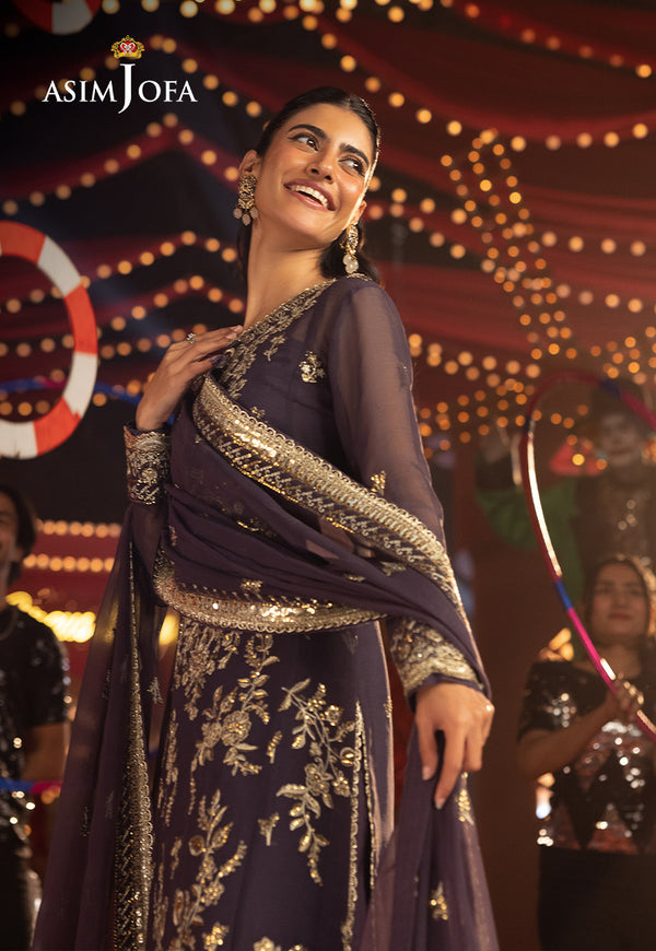 Asim Jofa | Festive Collection 25 | AJLF-01 - by - Libasekhas UK - Registered Vendor of : Asim Jofa - 100% Original Designer Dresss