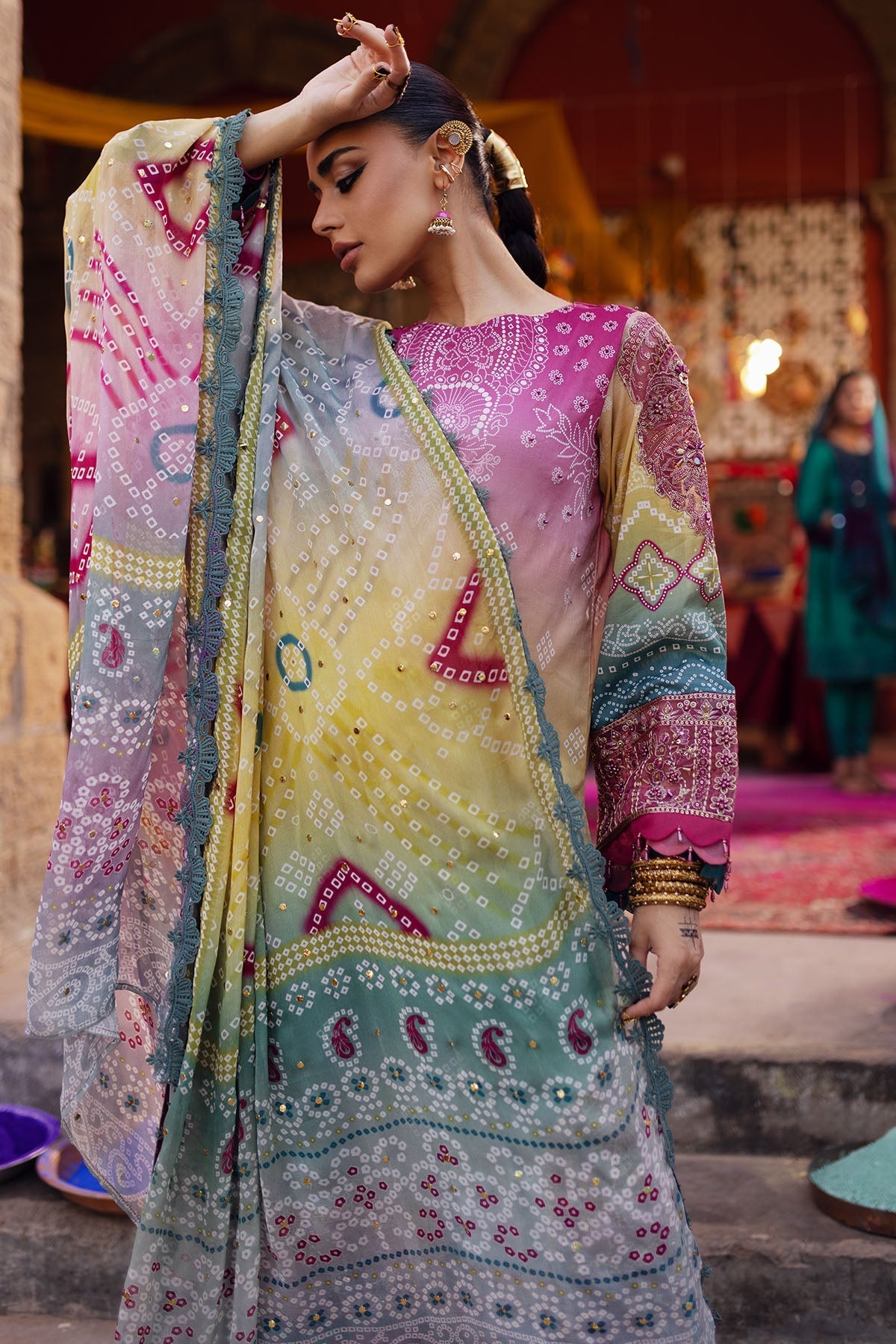 Nureh | Bazaar Lawn | NS-134 - by - Libasekhas UK - Registered Vendor of : Nureh - 100% Original Designer Dresss