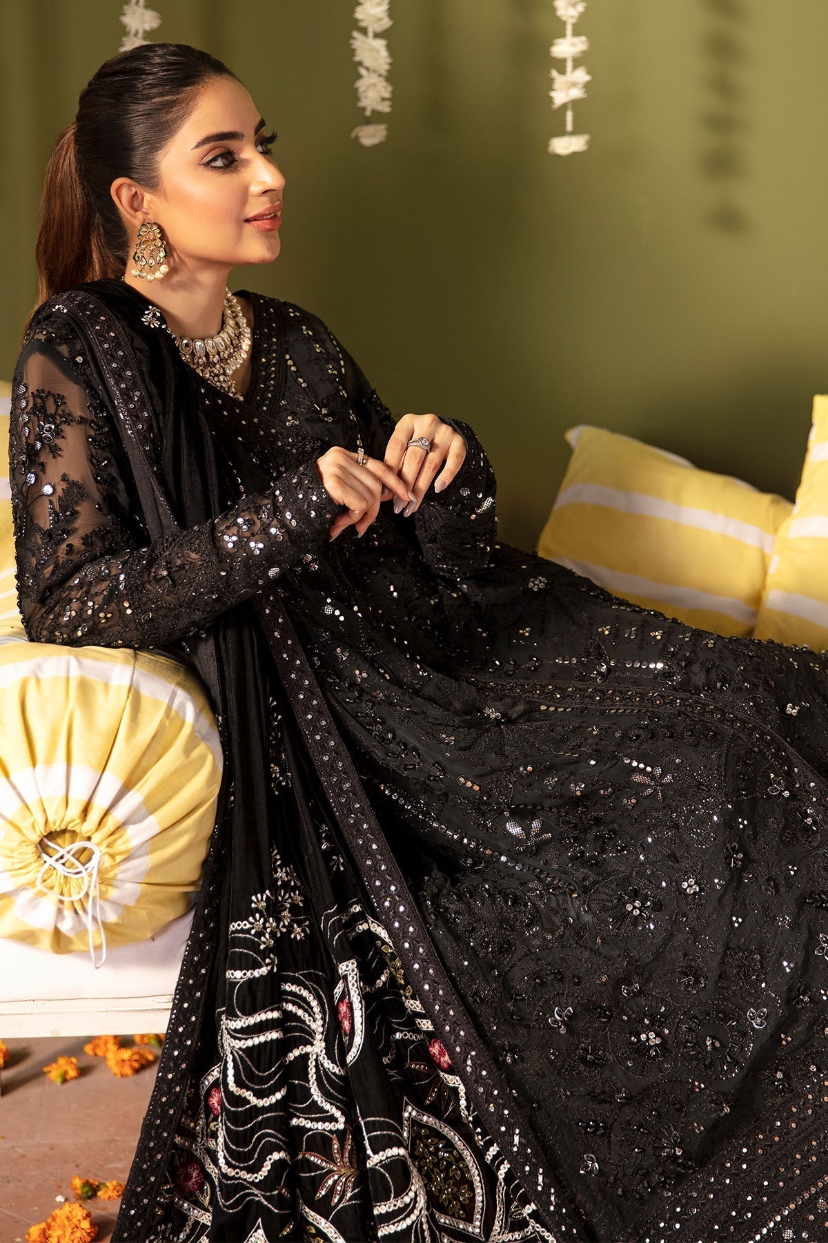 Nureh | Jhoomro Wedding Formals |NL-57 - LIBAS-E-KHAS - by - Libasekhas UK - Registered Vendor of : Nureh - 100% Original Designer Dresss