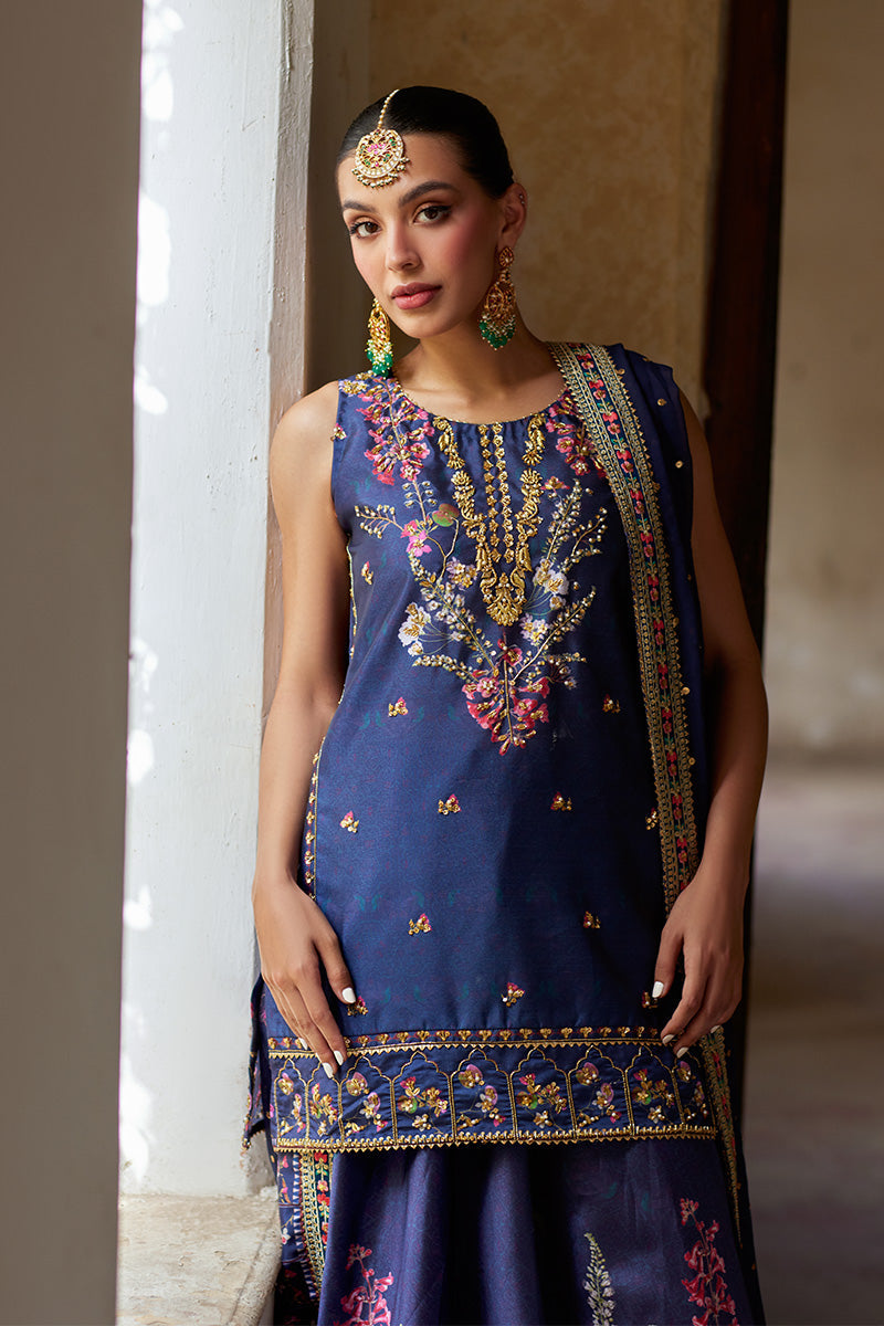 Mina Hassan | Formal Dholki Collection | Hannah - by - Libasekhas UK - Registered Vendor of : Mina Hassan - 100% Original Designer Dresss