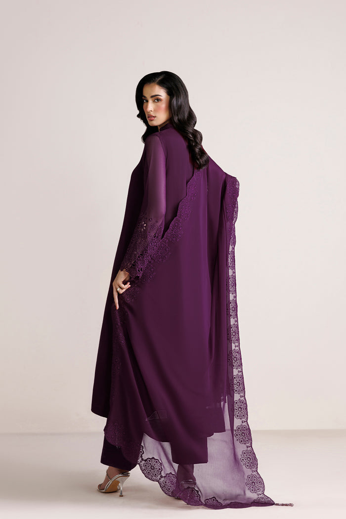 Farasha | Chiffon Essentials 26 | Berry Garden - by Libasekhas UK - Registered Vendor of : Farasha - 100% Original Designer Dress