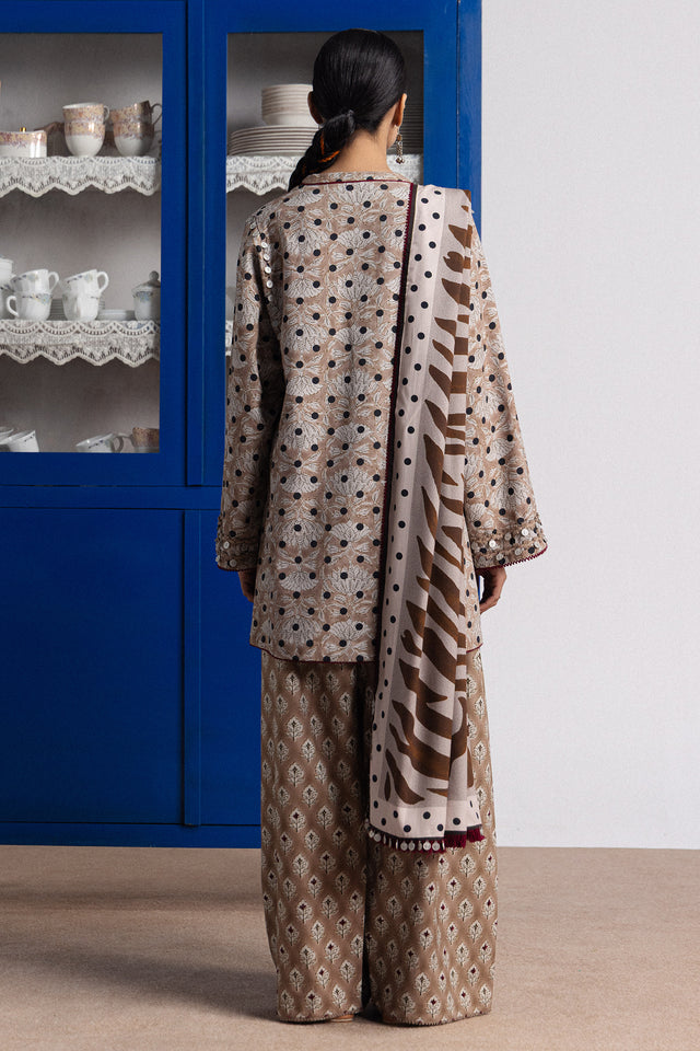 Zara ShahJahan | Coco Prints Winter 26 | Elowen-7B - by Libasekhas UK - Registered Vendor of : Zara ShahJahan - 100% Original Designer Dress