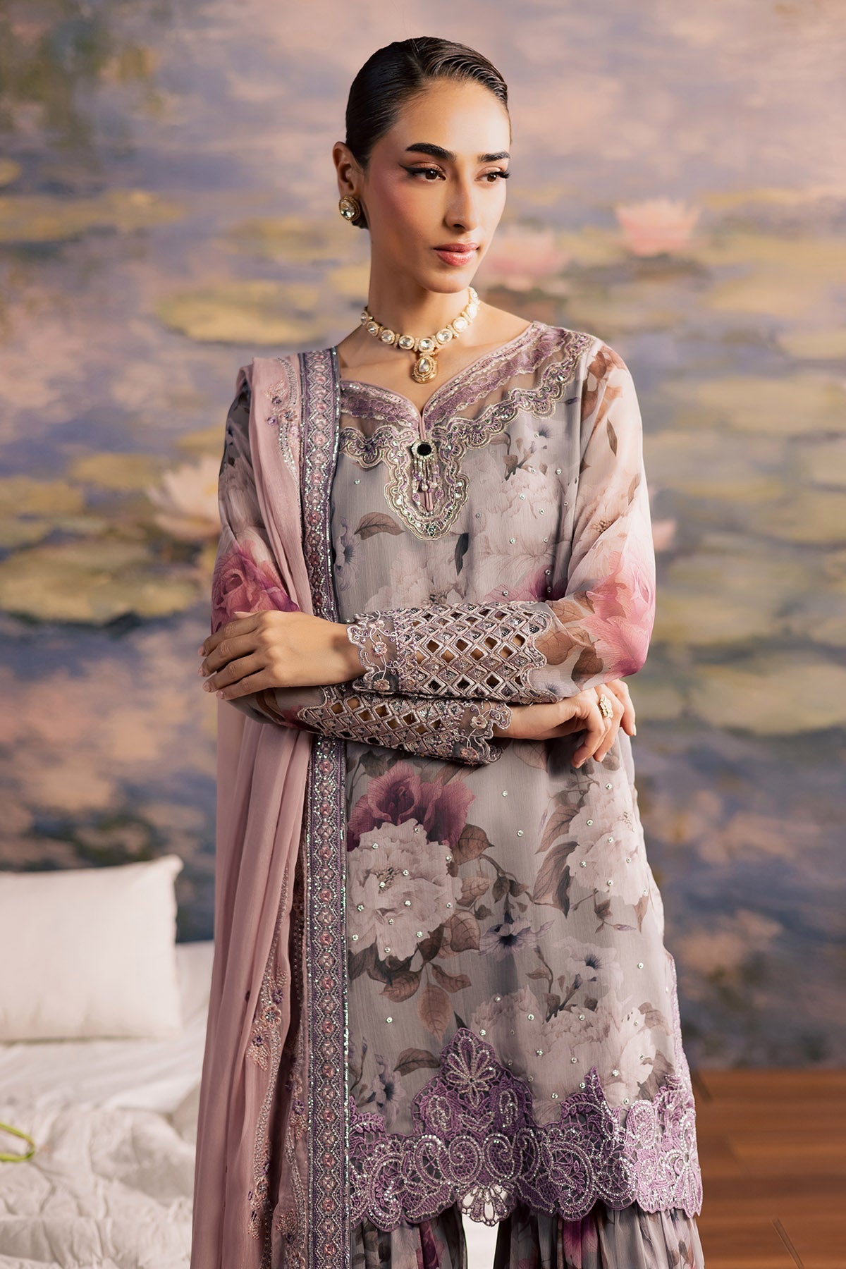 Nureh | Fancy Formal 26 | NP-786 - by Libasekhas UK - Registered Vendor of : Nureh - 100% Original Designer Dress