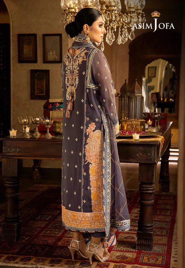 Asim Jofa | Velvet Festive 23 | AJVF-04 - by - Libasekhas UK - Registered Vendor of : Asim Jofa - 100% Original Designer Dresss