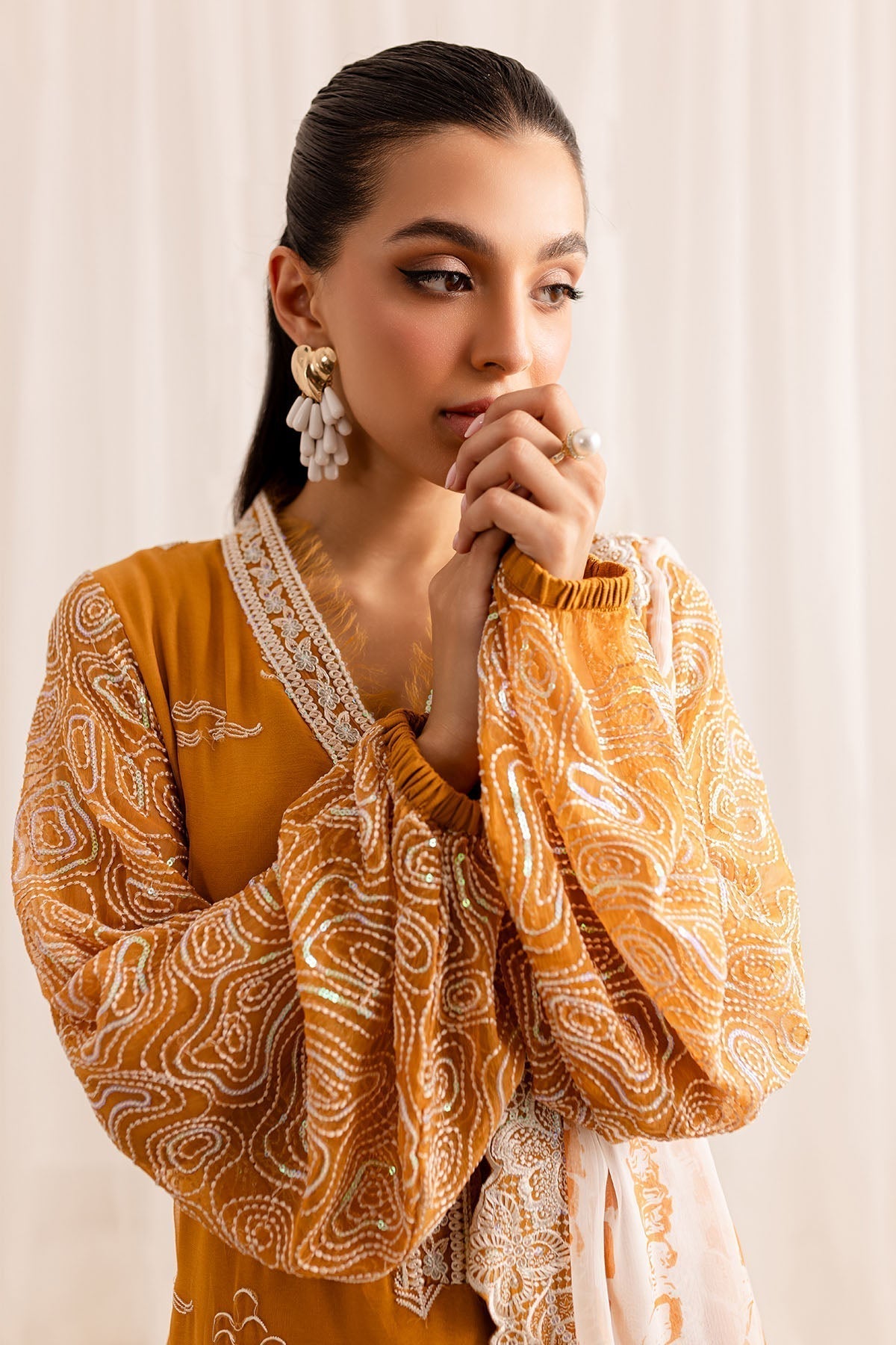 Nureh | Fancy Formals | NP-508 - by - Libasekhas UK - Registered Vendor of : Nureh - 100% Original Designer Dresss