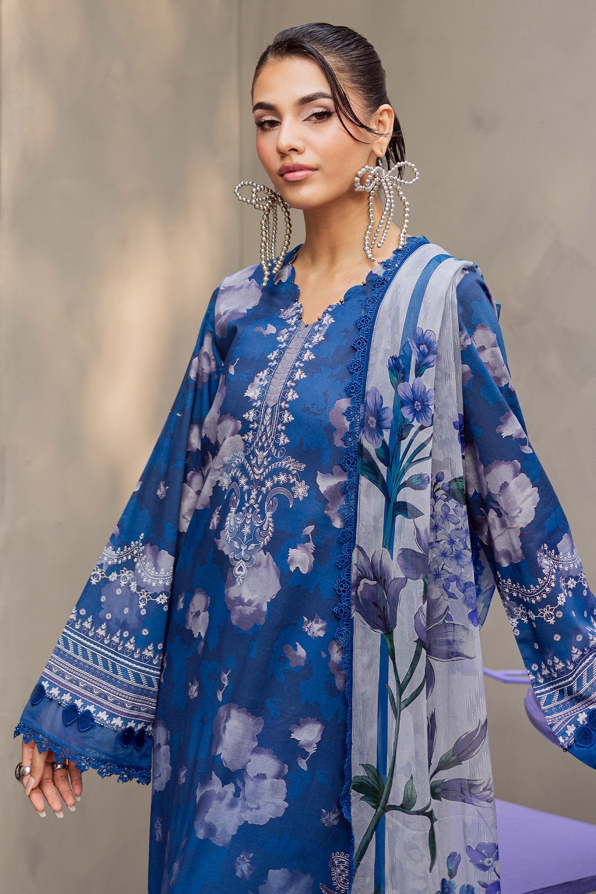 Nureh | Signature Prints 26 | SP-157 - by Libasekhas UK - Registered Vendor of : Nureh - 100% Original Designer Dress