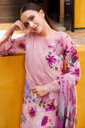Farasha | Printed Essentials | Blooming Blush - by - Libasekhas UK - Registered Vendor of : Farasha - 100% Original Designer Dresss