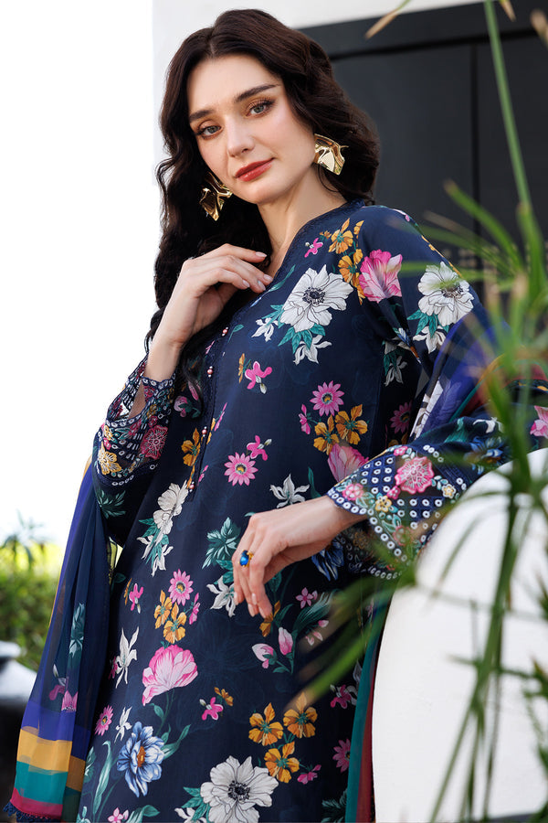 Farasha | Printed Essentials | Floral Stardust - by - Libasekhas UK - Registered Vendor of : Farasha - 100% Original Designer Dresss