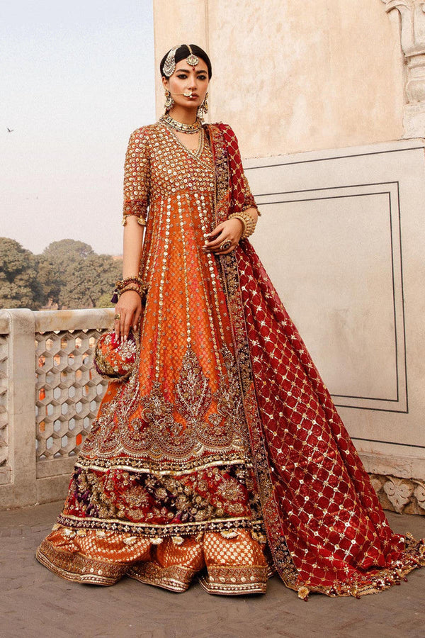 Maria B | Bridal Formals | Manar - by - Libasekhas UK - Registered Vendor of : Maria B - 100% Original Designer Dresss