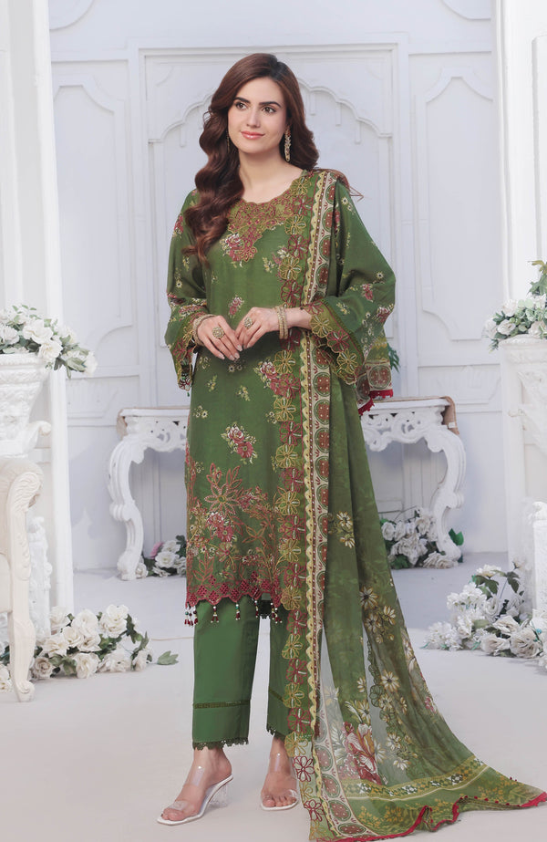 Al Zohaib | Applique Kari Cutwork Edit 25 | ACE-25-03 - by - Libasekhas UK - Registered Vendor of : Alzohaib - 100% Original Designer Dresss