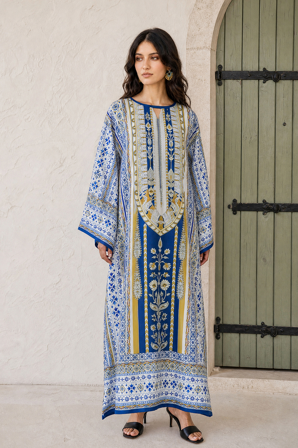 Saad Shaikh | Ease Fall Edit 26 | D-03 Kaftan - by Libasekhas UK - Registered Vendor of : Saad Shaikh - 100% Original Designer Dress