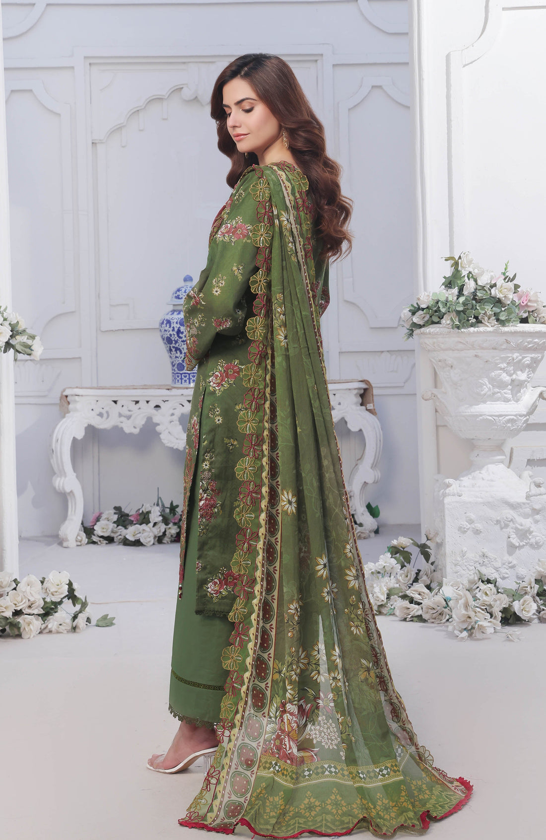 Al Zohaib | Applique Kari Cutwork Edit 25 | ACE-25-03 - by - Libasekhas UK - Registered Vendor of : Alzohaib - 100% Original Designer Dresss