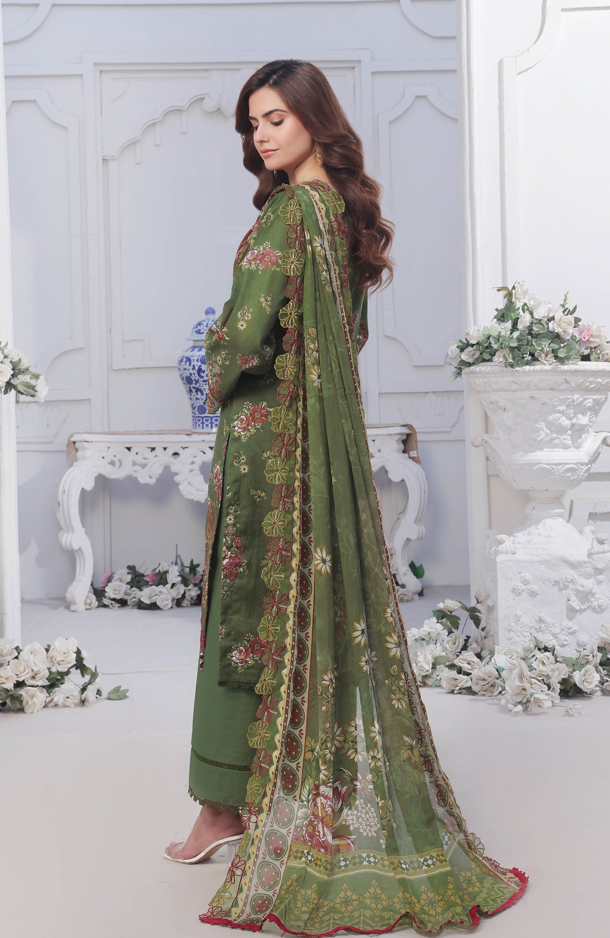 Al Zohaib | Applique Kari Cutwork Edit 25 | ACE-25-03 - by - Libasekhas UK - Registered Vendor of : Alzohaib - 100% Original Designer Dresss