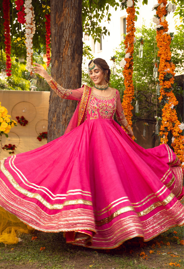 Maya | Wedding Formal Babul | SOHNI - by - Libasekhas UK - Registered Vendor of : Maya - 100% Original Designer Dresss