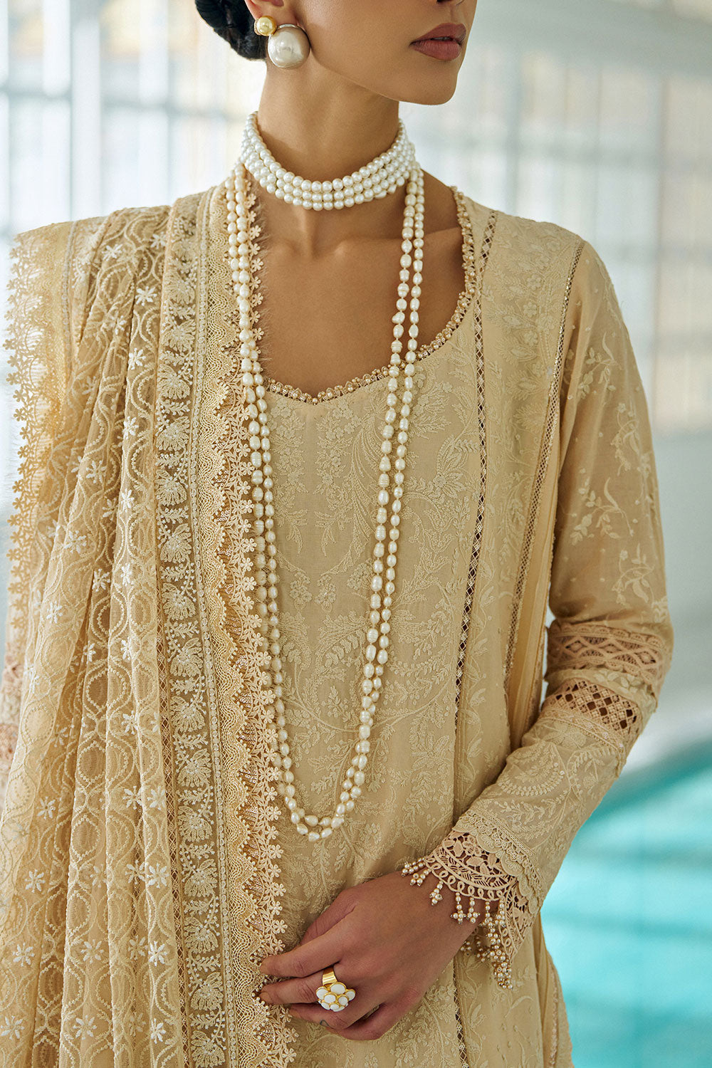 Sobia Nazir | Luxury Lawn Eid 26 | 3A - by Libasekhas UK - Registered Vendor of : Sobia Nazir - 100% Original Designer Dress