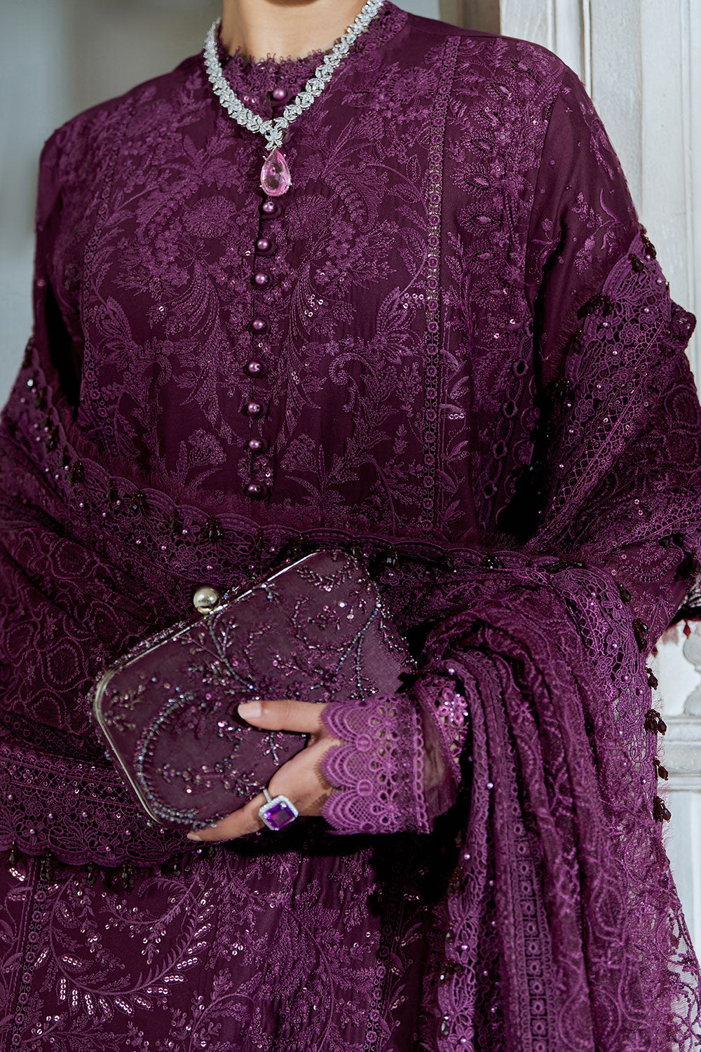 Sobia Nazir | Luxury Lawn Eid 26 | 3B - by Libasekhas UK - Registered Vendor of : Sobia Nazir - 100% Original Designer Dress