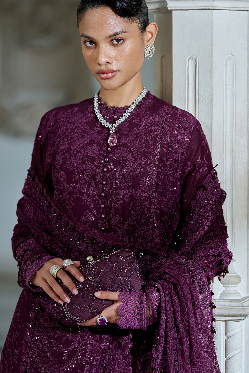 Sobia Nazir | Luxury Lawn Eid 26 | 3B - by Libasekhas UK - Registered Vendor of : Sobia Nazir - 100% Original Designer Dress