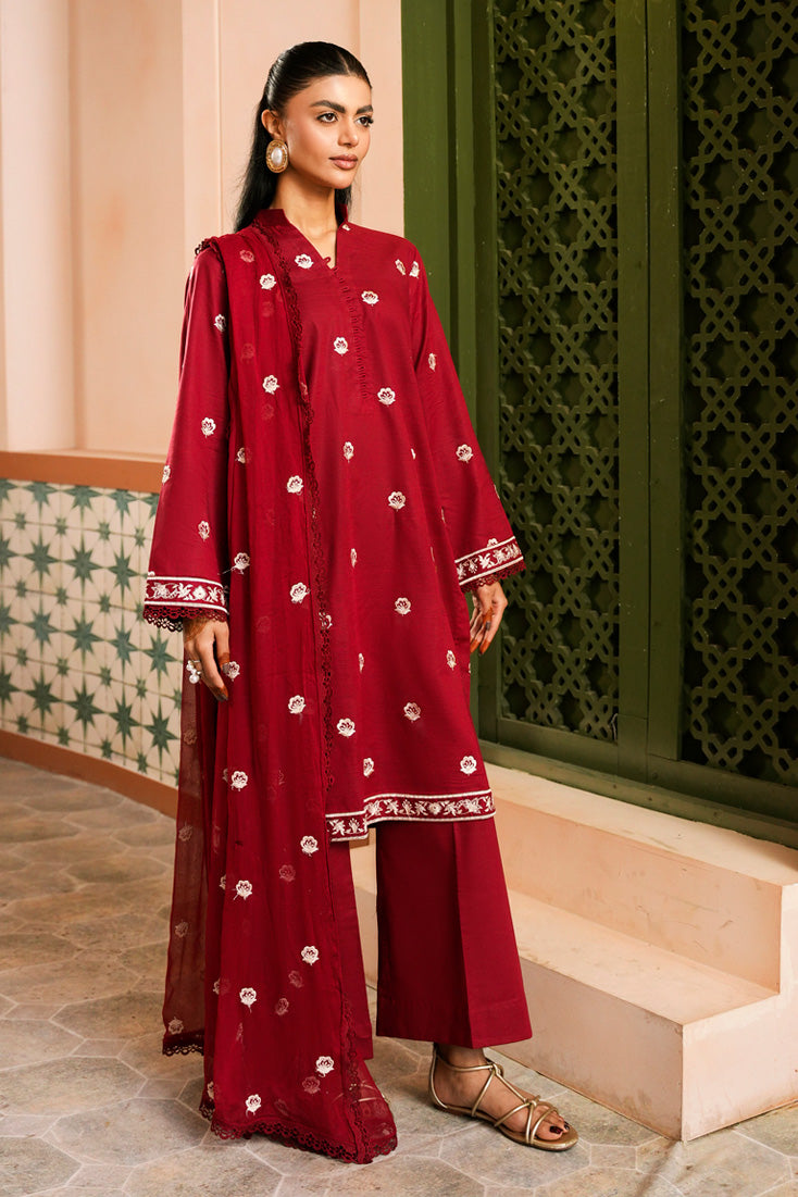 Marjjan | Leya Collection | MBL-99 (MAROON) - by Libasekhas - Registered Vendor of : Marjjan - 100% Original Designer Dress