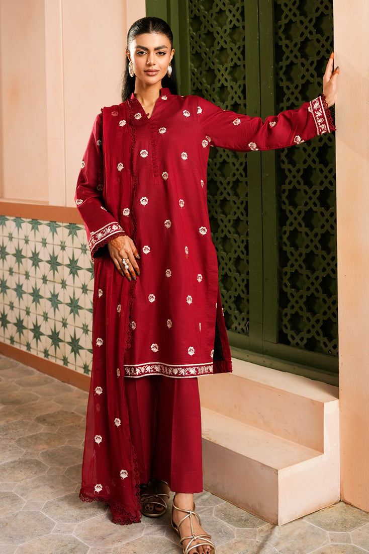 Marjjan | Leya Collection | MBL-99 (MAROON) - by Libasekhas - Registered Vendor of : Marjjan - 100% Original Designer Dress