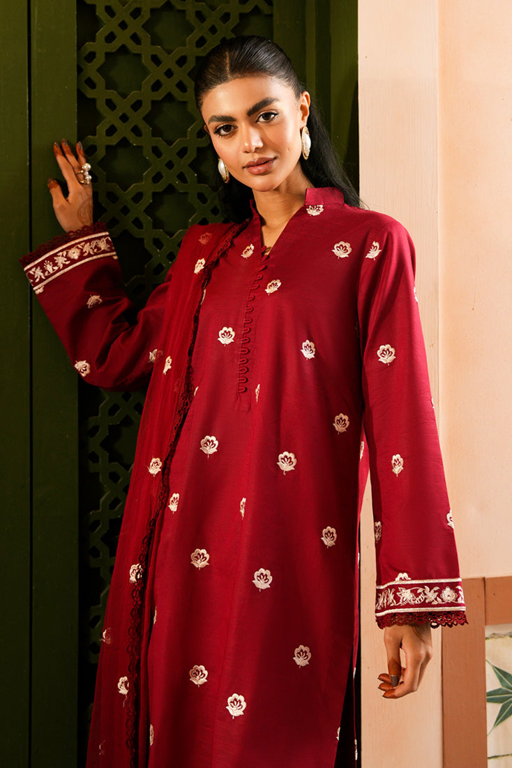 Marjjan | Leya Collection | MBL-99 (MAROON) - by Libasekhas - Registered Vendor of : Marjjan - 100% Original Designer Dress