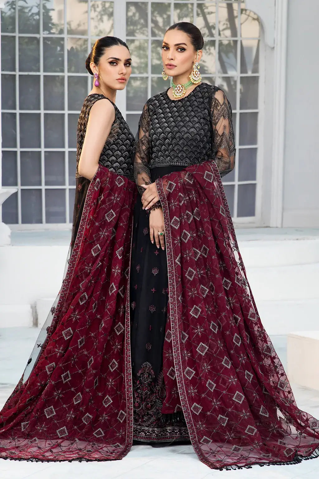 Zarif | DE LUXURY Formals | SALENA - by - Libasekhas UK - Registered Vendor of : Zarif - 100% Original Designer Dresss