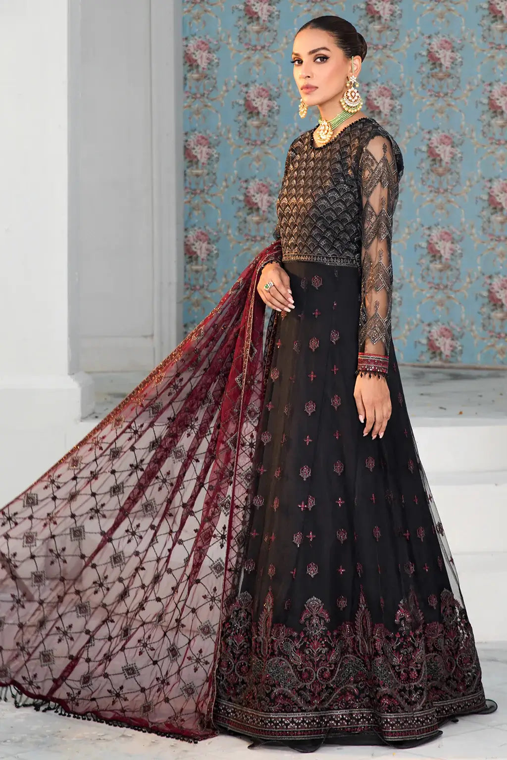 Zarif | DE LUXURY Formals | SALENA - by - Libasekhas UK - Registered Vendor of : Zarif - 100% Original Designer Dresss