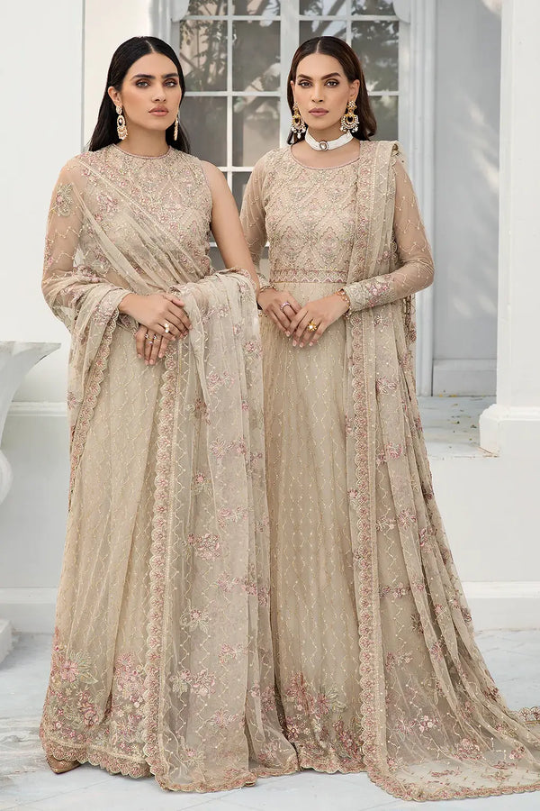 Zarif | DE LUXURY Formals | JASMINE - by - Libasekhas UK - Registered Vendor of : Zarif - 100% Original Designer Dresss