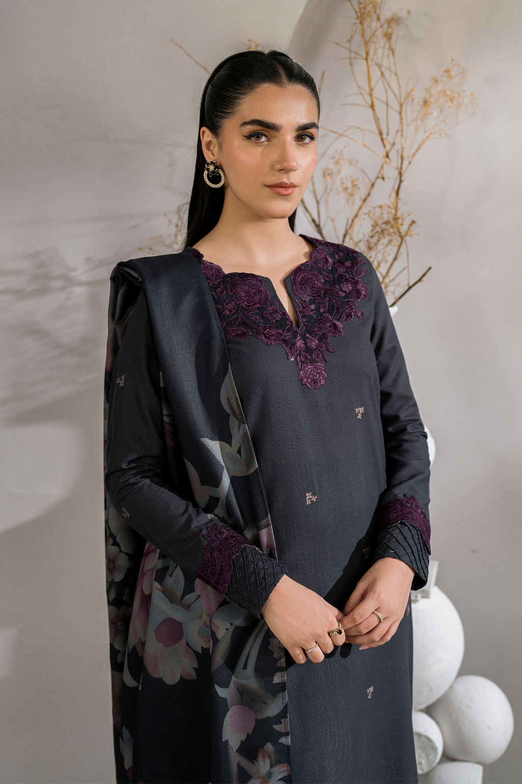 Iznik | Exclusive Winter | UE-357 - by - Libasekhas UK - Registered Vendor of : Iznik - 100% Original Designer Dresss
