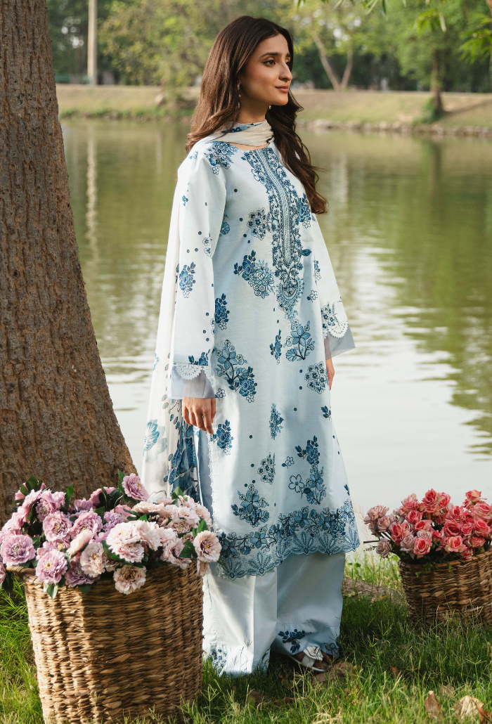 Hum Dum | Summer Breeze 25 | D10 - by - Libasekhas UK - Registered Vendor of : Hum Dum - 100% Original Designer Dresss
