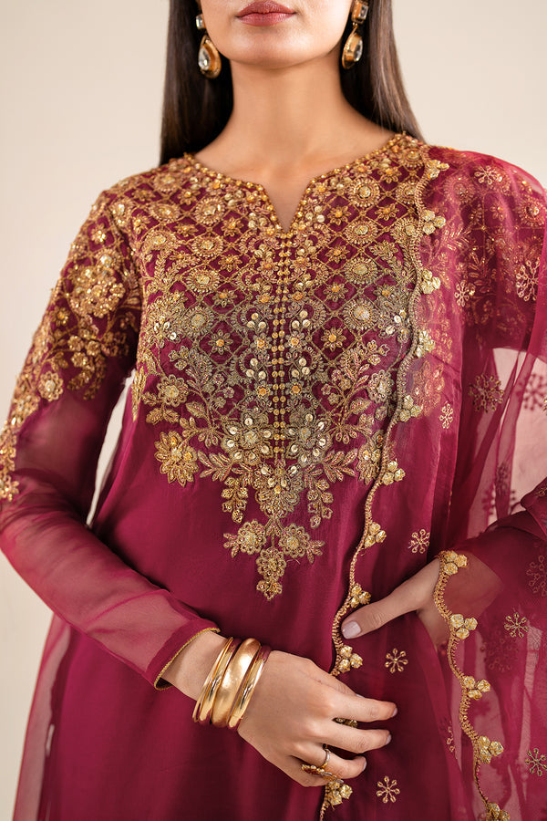 Baroque | Luxury Pret 24 | CHIFFON PR-916 - by - Libasekhas UK - Registered Vendor of : Baroque - 100% Original Designer Dresss