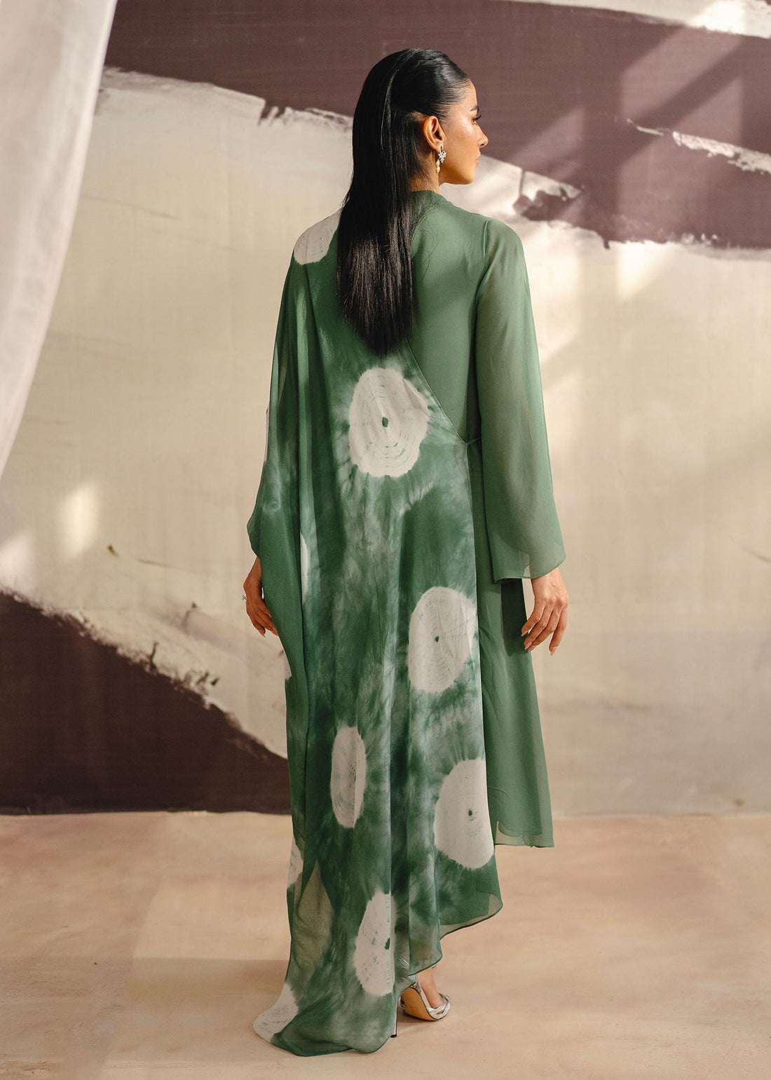 Mahgul | Eye of Cemal | Olive Sun - by - Libasekhas UK - Registered Vendor of : Mahgul - 100% Original Designer Dresss