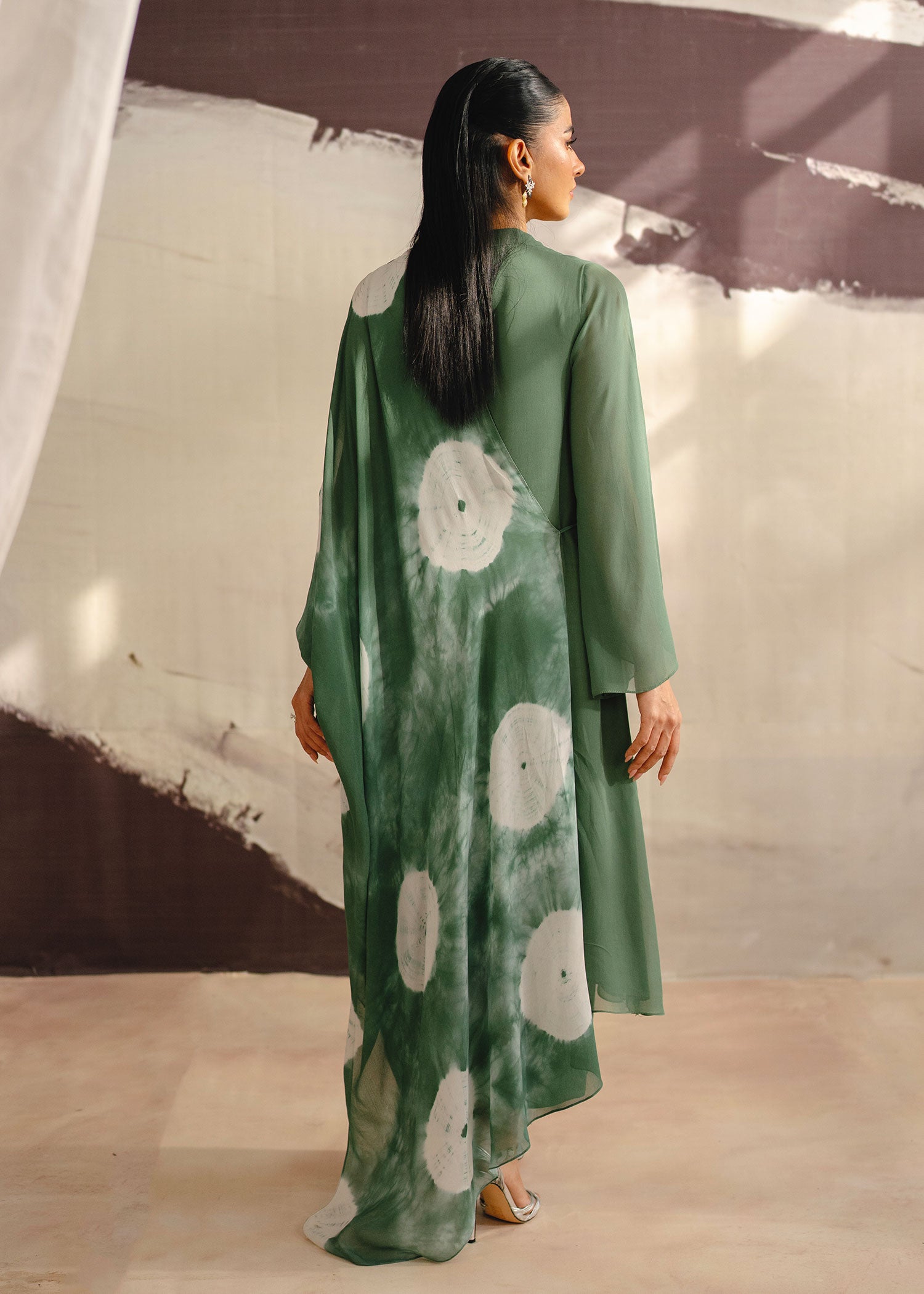 Mahgul | Eye of Cemal | Olive Sun - by - Libasekhas UK - Registered Vendor of : Mahgul - 100% Original Designer Dresss