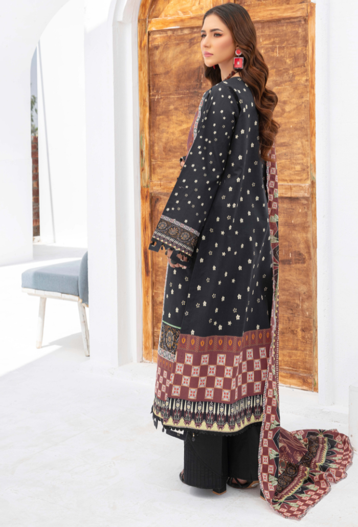 Humdum | Saira Bano Lawn 24 | D09 - by - Libasekhas UK - Registered Vendor of : HumDum - 100% Original Designer Dresss
