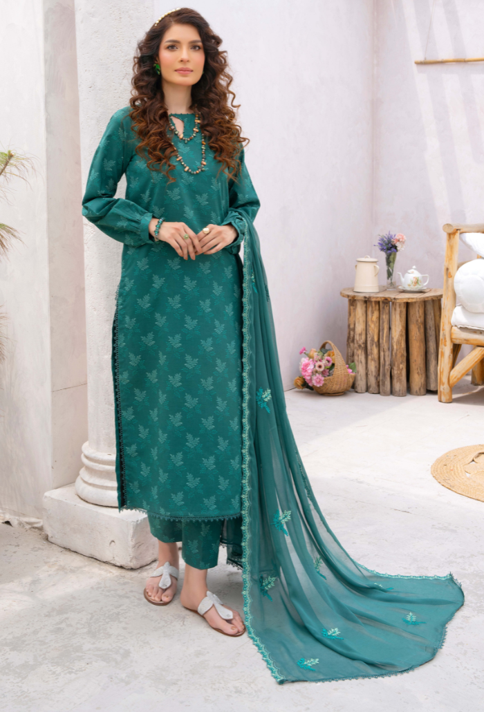 Humdum | Gardenia Lawn 24 | PLG 3 - D06 - by - Libasekhas UK - Registered Vendor of : HumDum - 100% Original Designer Dresss