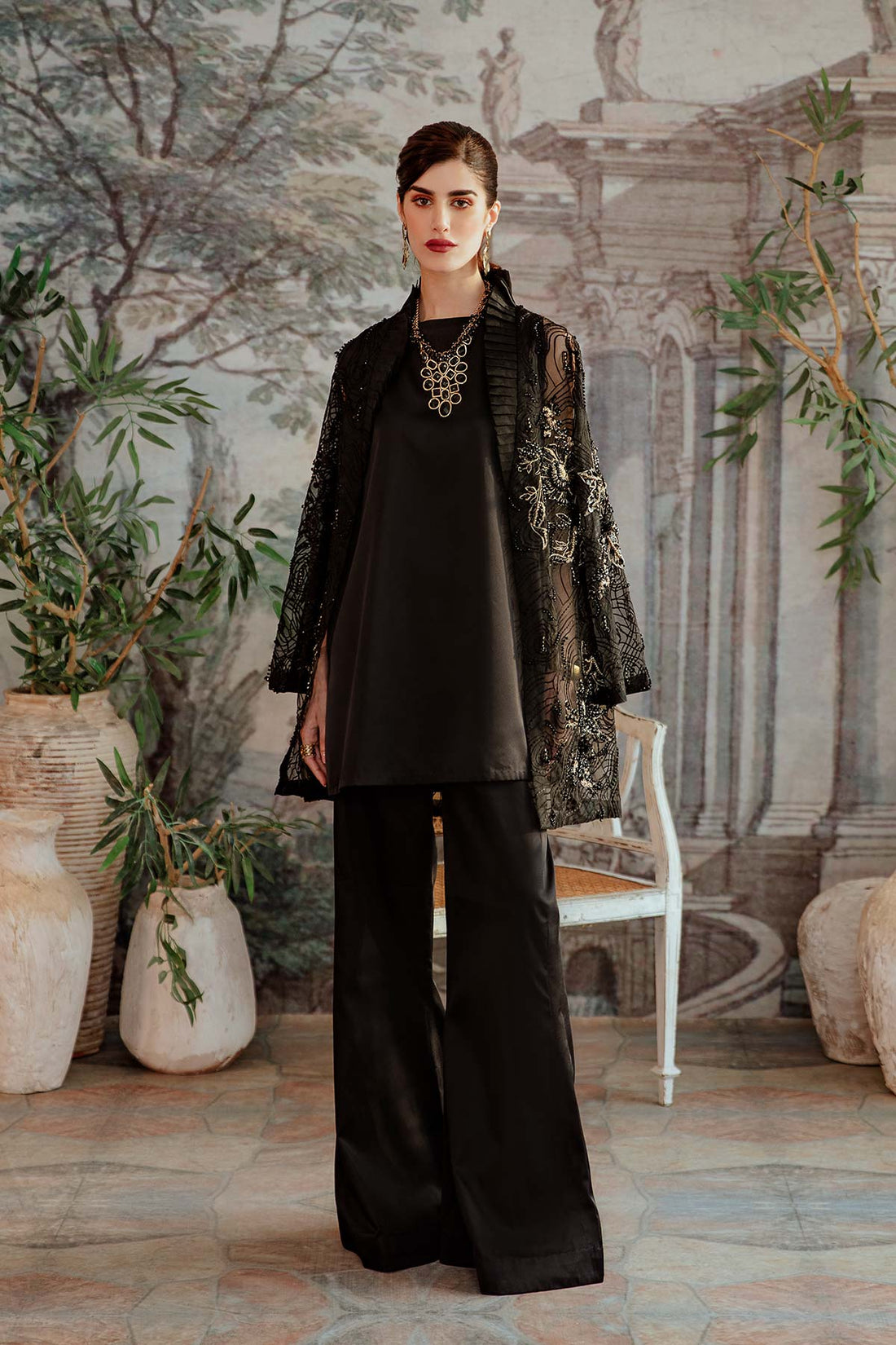 Mina Kashif | Ala Mode Luxury Formals 23 | Luna - by - Libasekhas UK - Registered Vendor of : Mina Kashif - 100% Original Designer Dresss