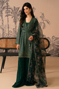 Cross Stitch | Luxe Atelier 24 | VIRIDIAN HAVEN - by - Libasekhas UK - Registered Vendor of : Cross Stitch - 100% Original Designer Dresss