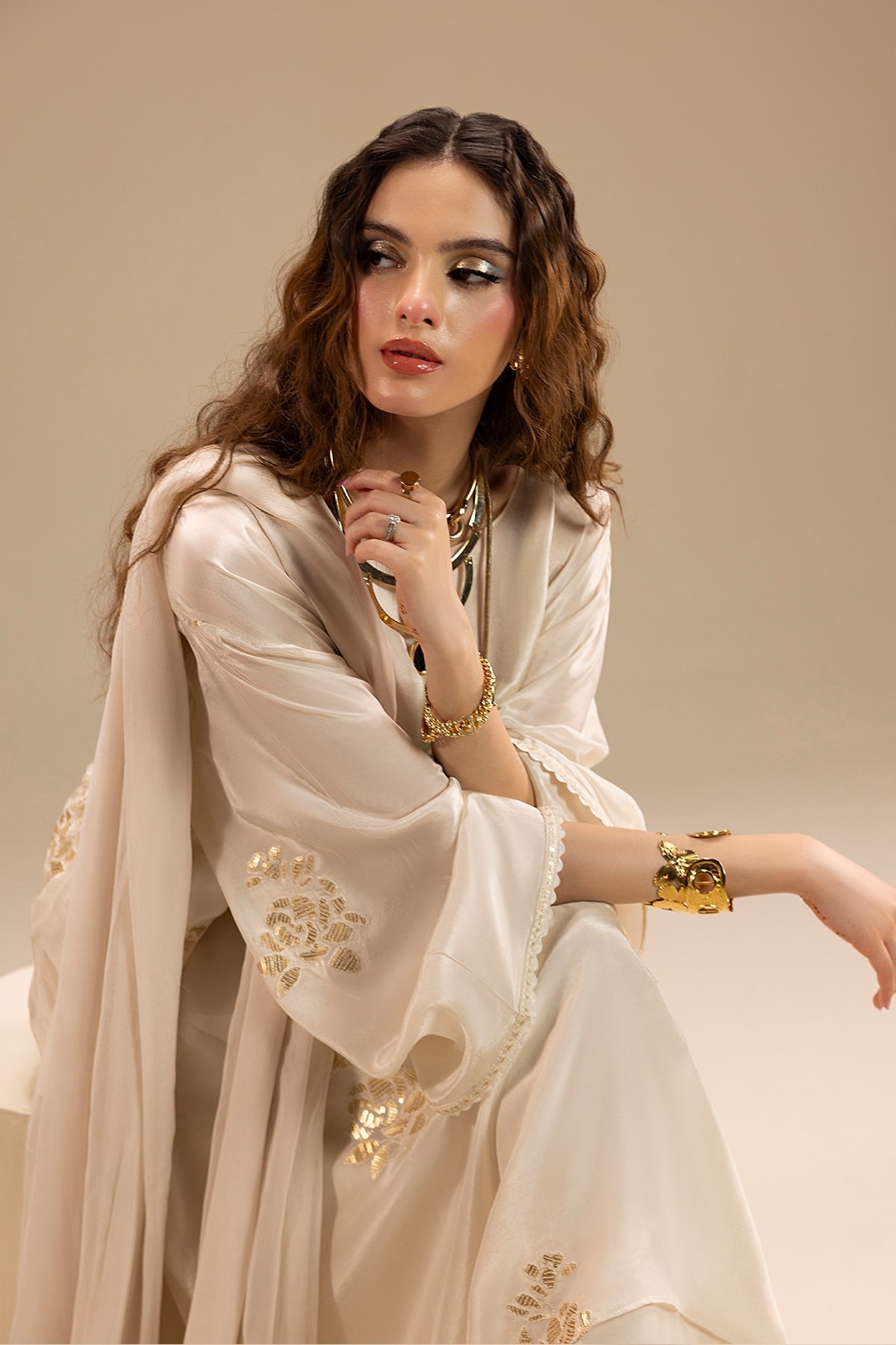 Erum Khan | Lillia Summer Edit | Moon Pearl - by - Libasekhas UK - Registered Vendor of : Erum Khan - 100% Original Designer Dresss