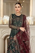 Zarif | Mehroz Formals | PINE GREEN - by - Libasekhas UK - Registered Vendor of : Zarif - 100% Original Designer Dresss