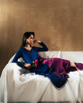 Vasal | Zyra Luxe Pret 26 | Sapphire drift - by Libasekhas UK - Registered Vendor of : Vasal - 100% Original Designer Dress