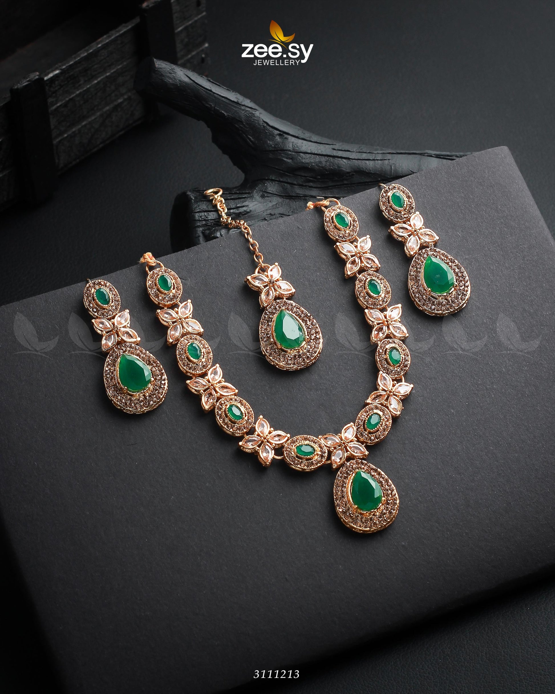 Cassin's Necklace Set - by - Libasekhas UK - Registered Vendor of : Zeesy - 100% Original Designer Dresss