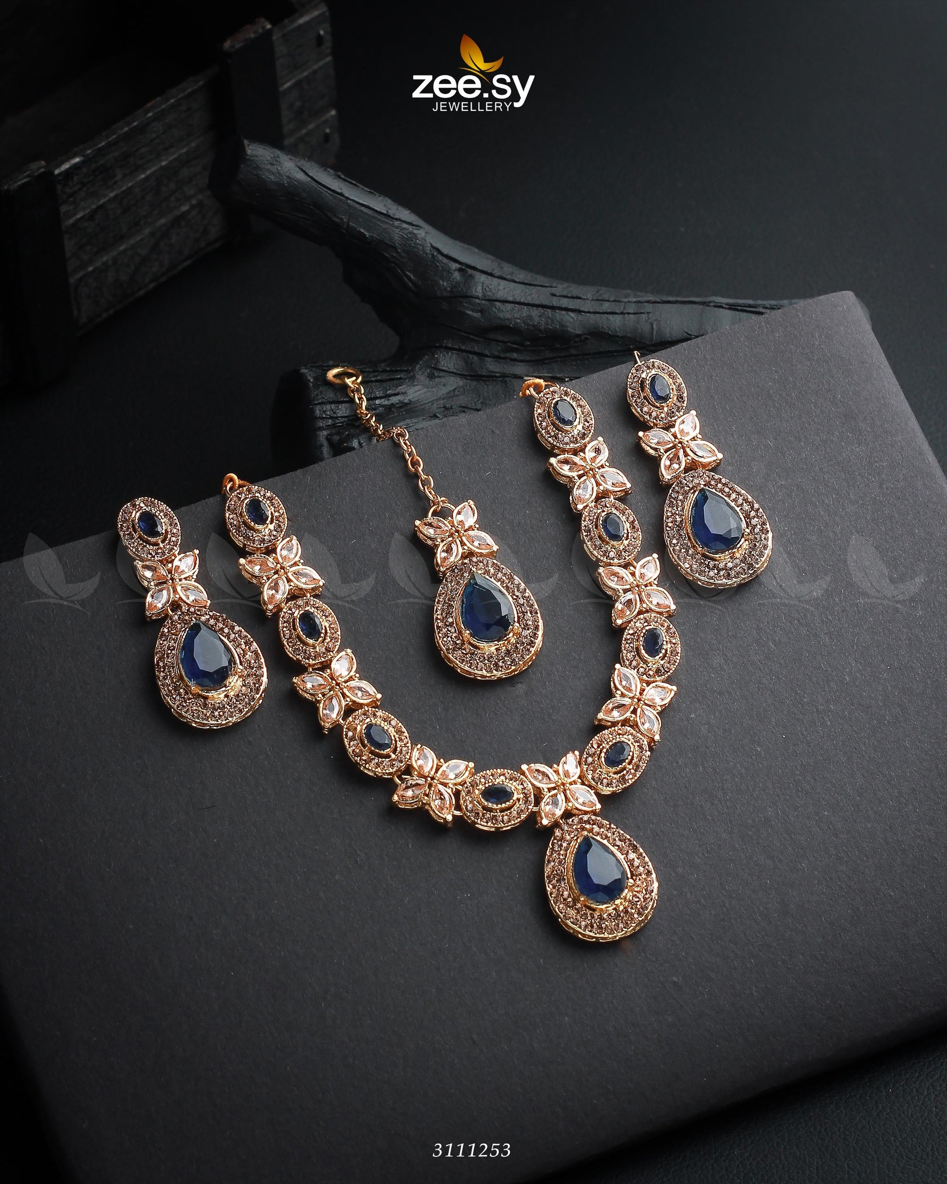 Cassin's Necklace Set - by - Libasekhas UK - Registered Vendor of : Zeesy - 100% Original Designer Dresss
