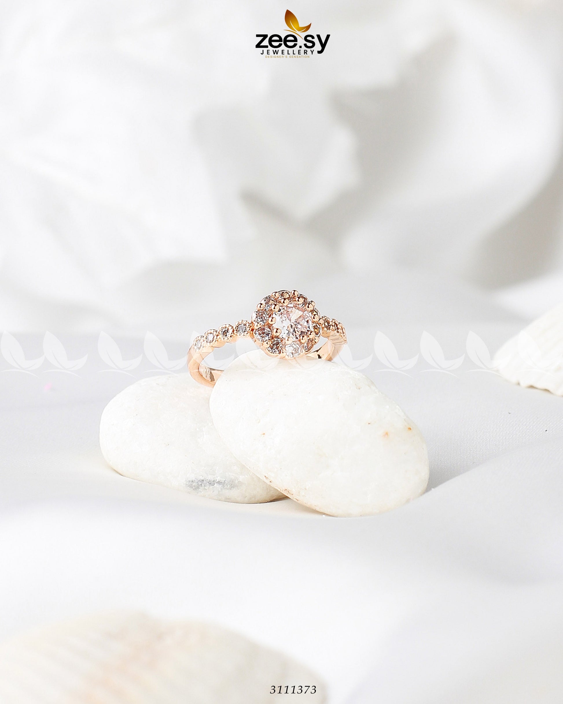 Gleaming Ring - by - Libasekhas UK - Registered Vendor of : Zeesy - 100% Original Designer Dresss