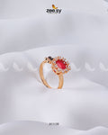 Peony Ring - by - Libasekhas UK - Registered Vendor of : Zeesy - 100% Original Designer Dresss