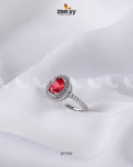 Lobelia Rings - by - Libasekhas UK - Registered Vendor of : Zeesy - 100% Original Designer Dresss