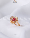 Lavender Ring - by - Libasekhas UK - Registered Vendor of : Zeesy - 100% Original Designer Dresss