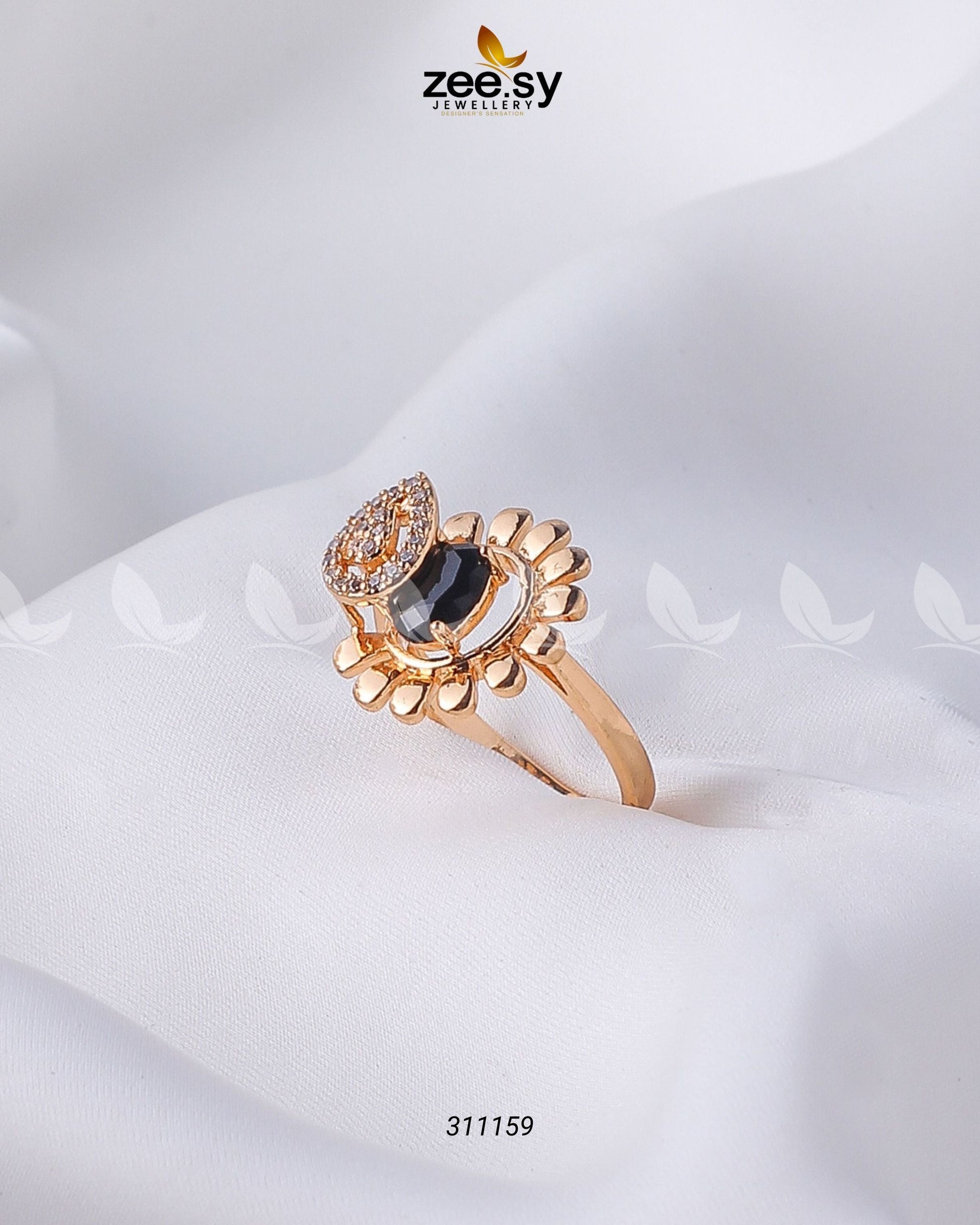 Lavender Ring - by - Libasekhas UK - Registered Vendor of : Zeesy - 100% Original Designer Dresss