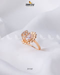 Lavender Ring - by - Libasekhas UK - Registered Vendor of : Zeesy - 100% Original Designer Dresss