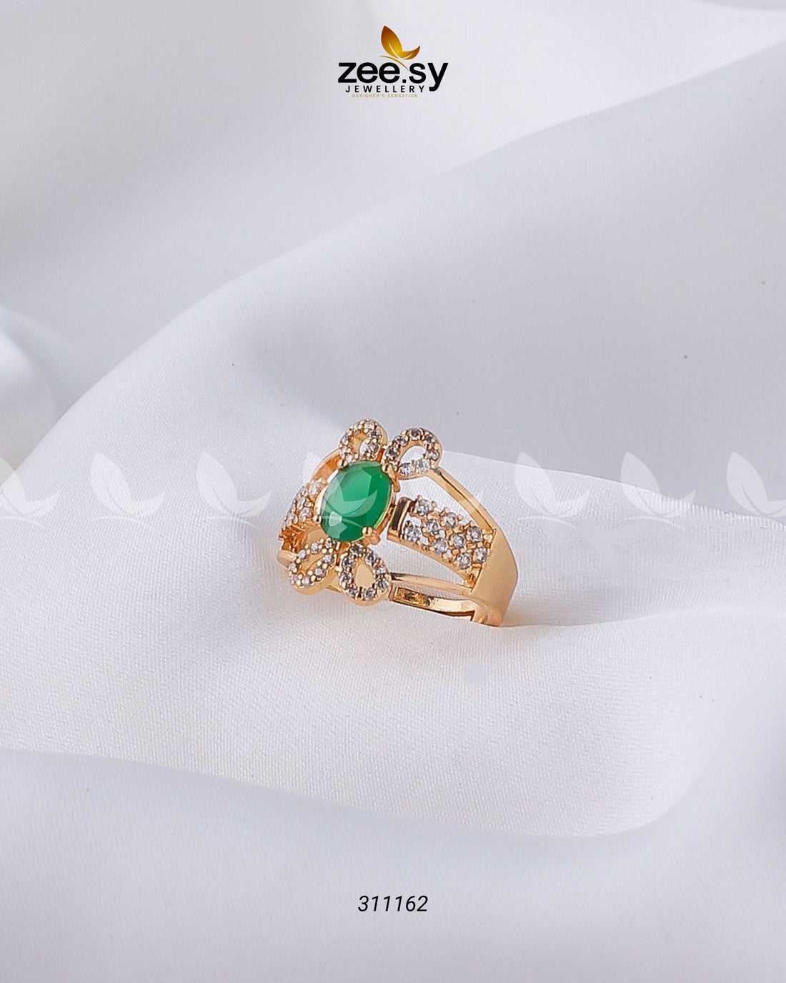 Starlit Ring - by - Libasekhas UK - Registered Vendor of : Zeesy - 100% Original Designer Dresss