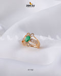 Starlit Ring - by - Libasekhas UK - Registered Vendor of : Zeesy - 100% Original Designer Dresss